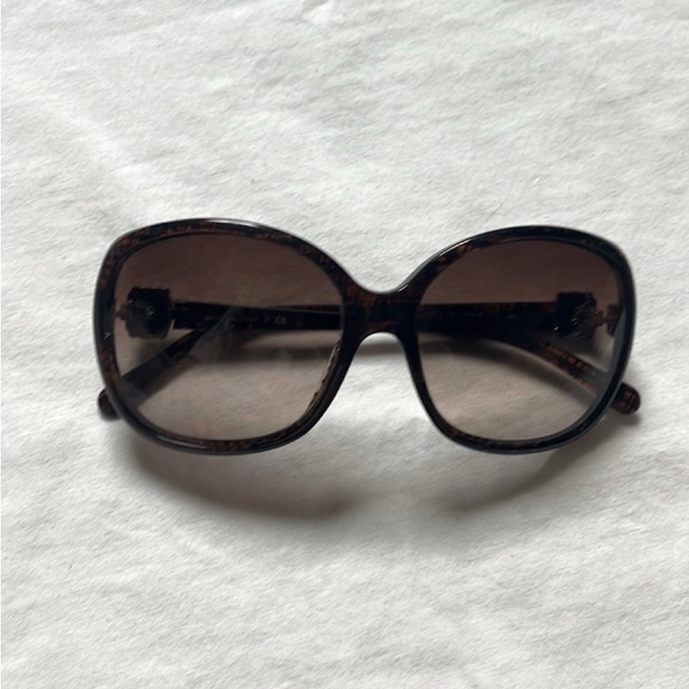 CHANEL Brown Sunglasses Elegant Accessories